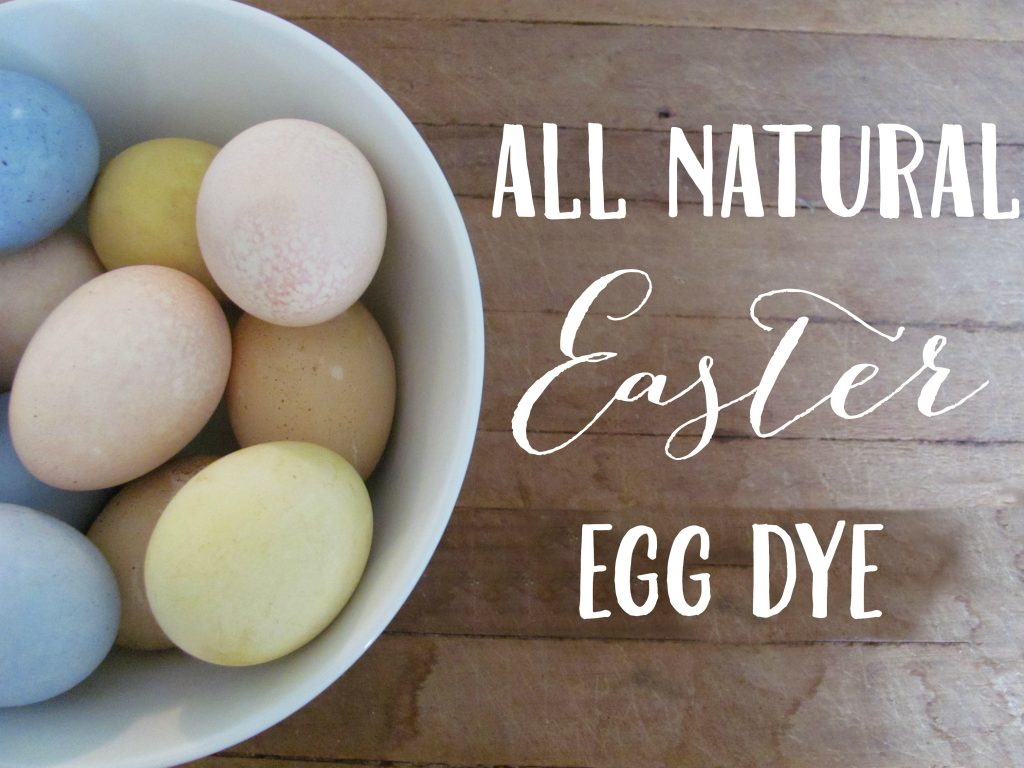 All Natural Easter Egg Dye