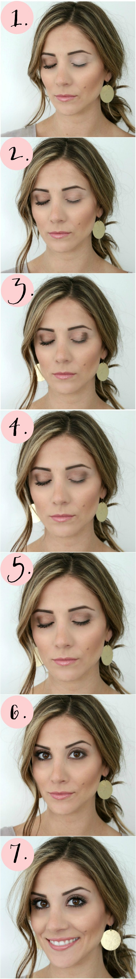 Save this! A simple Smokey Eye Tutorial with Urban Decay Naked Smokey Palette with life and style blogger Lauren McBride! 