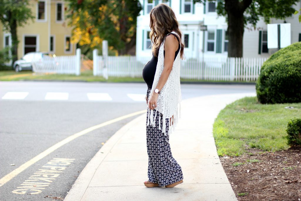 Bohemian Maternity Style