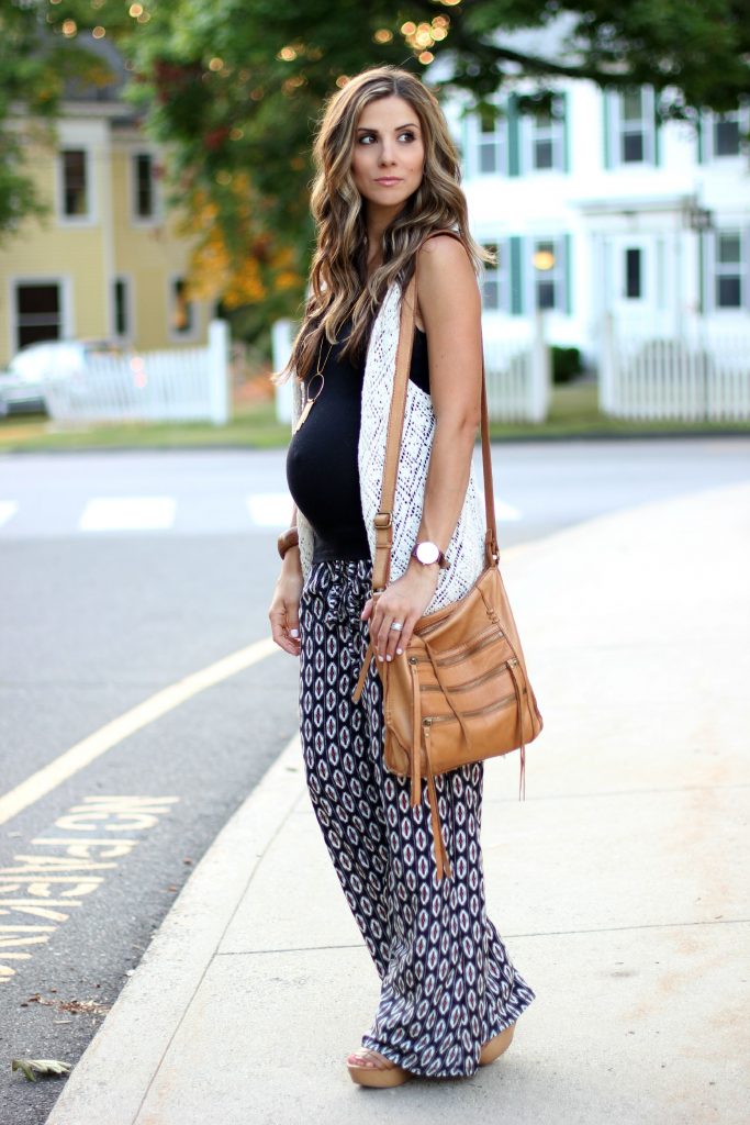 Bohemian Maternity Style