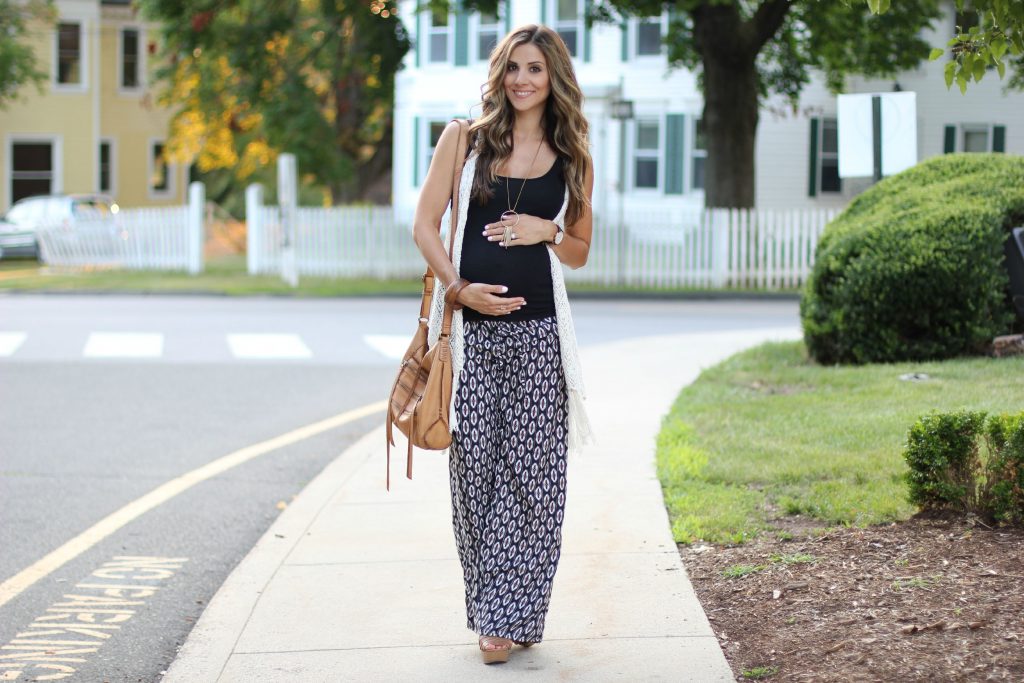 Bohemian Maternity Style