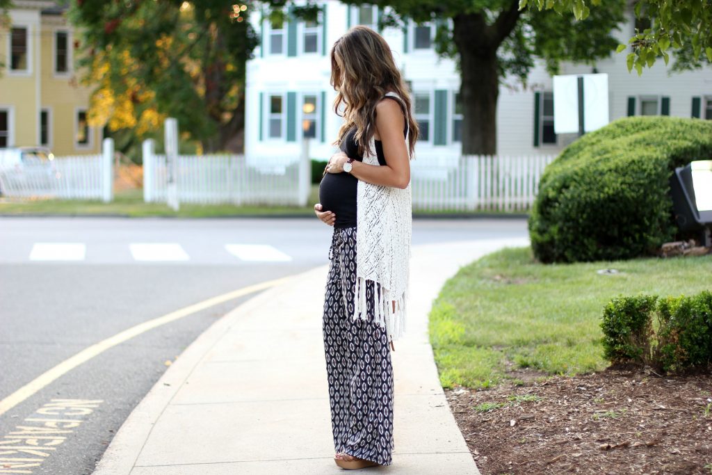 Bohemian Maternity Style