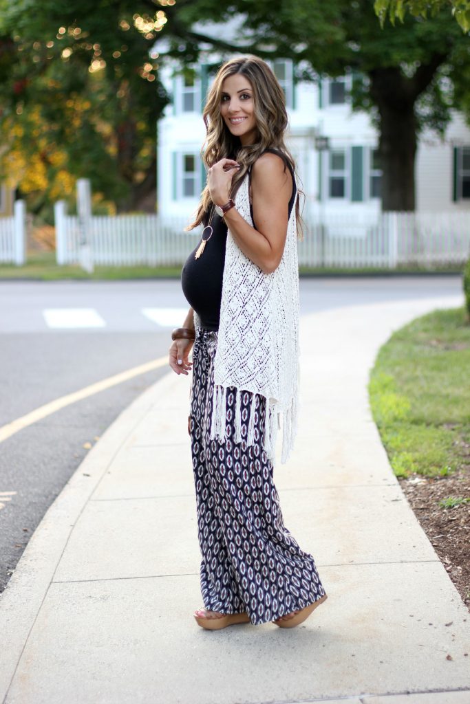 Bohemian Maternity Style