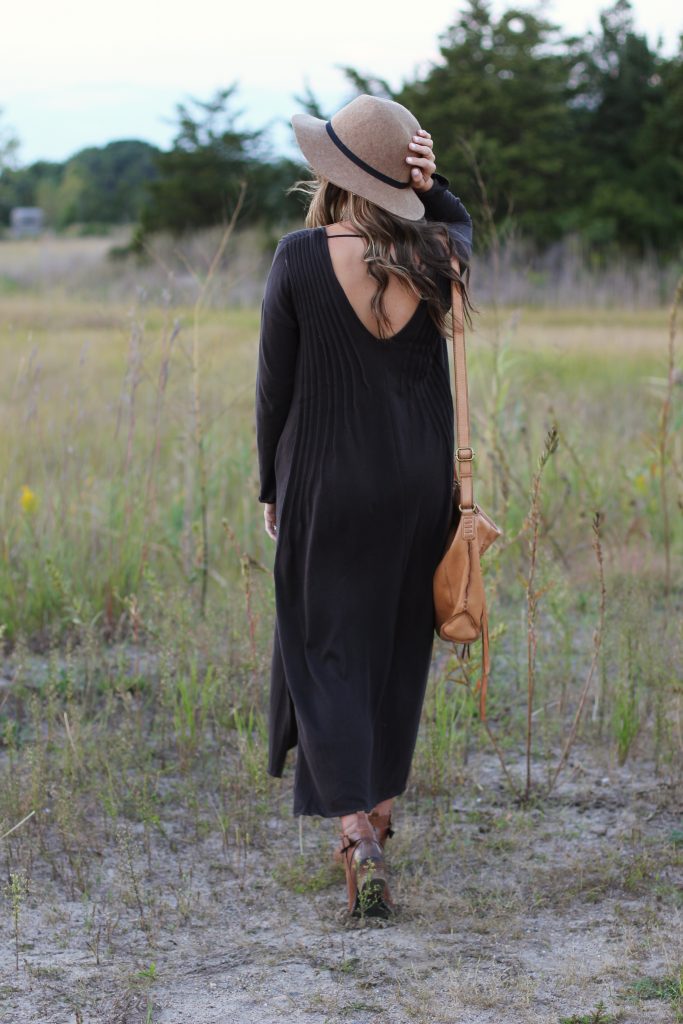 Free People Sophie Dress, Lauren McBride, Fall Maternity Style