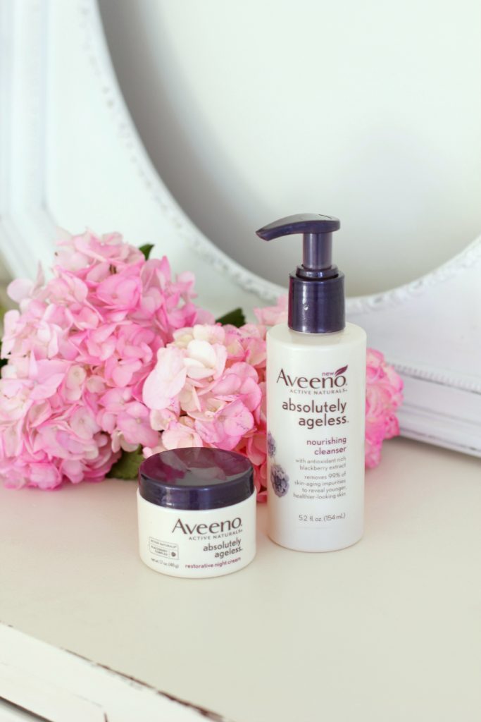 Best Drugstore Anti-Aging Line, Aveeno Absolutely Ageless