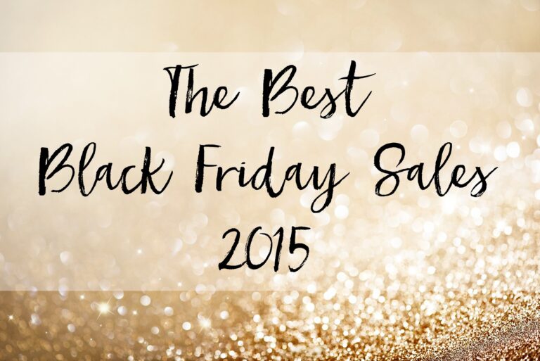 The Best Black Friday Sales 2015