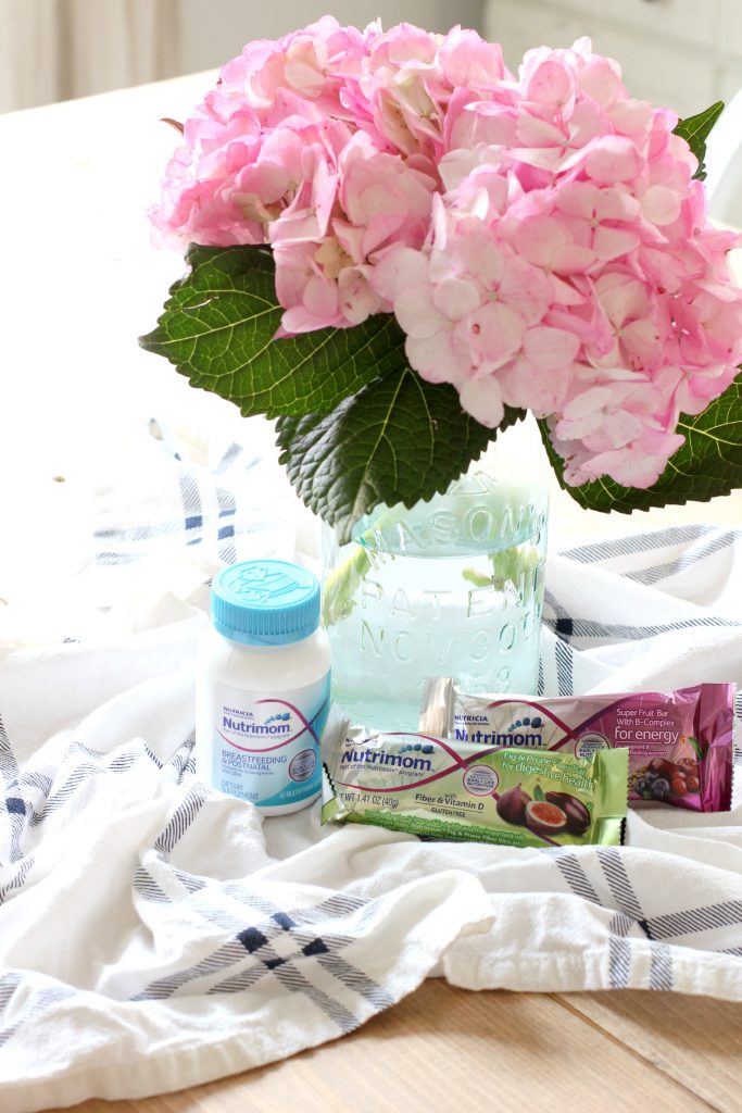 The perfect gift for new moms featuring the Nutrimom program and subscripton box