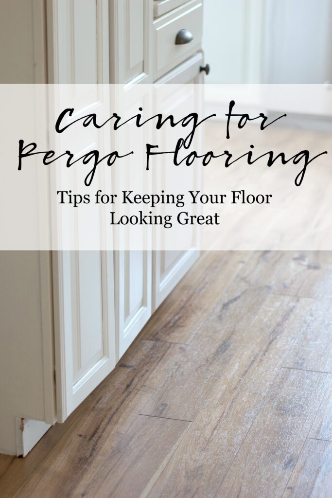 Tips on caring for Pergo flooring