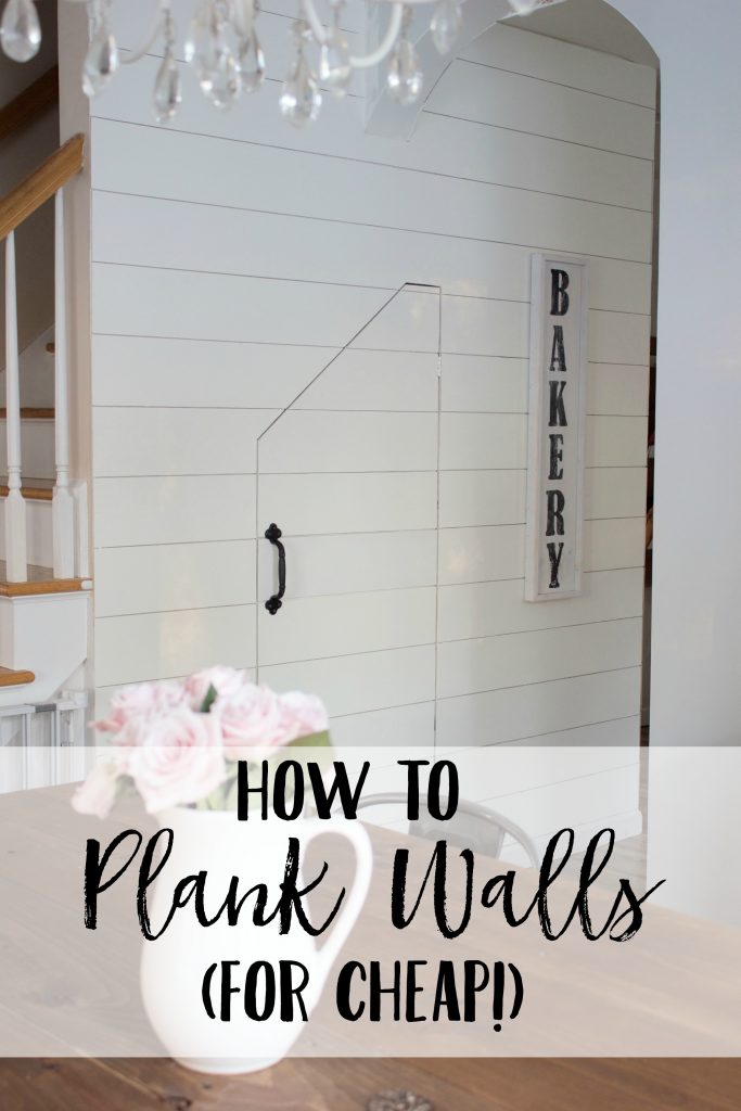 Are you ready to learn how to plank walls, and do it for cheap? This post is everything you need and more, be sure to save it!