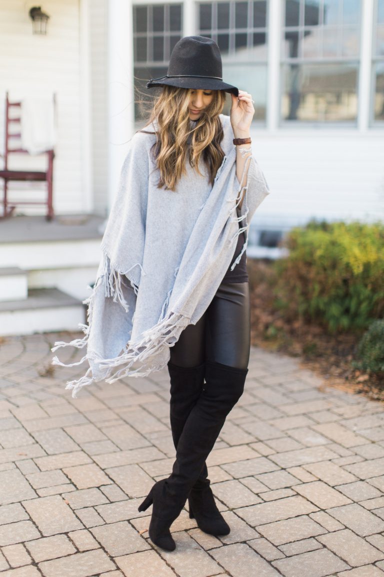 Fringe Poncho - Lauren McBride