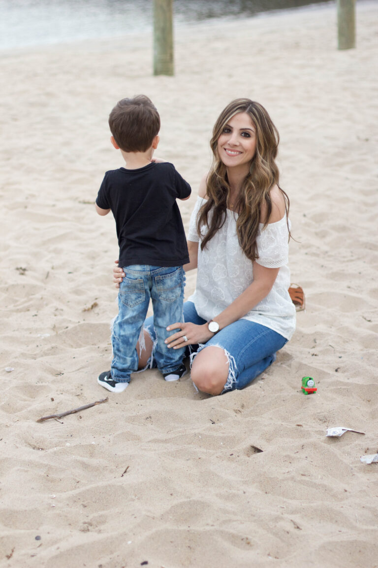 Style // White Off Shoulder Top