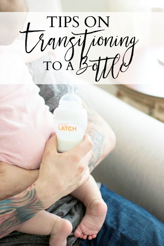 Tips on transitioning baby to a bottle with Munchkin LATCH