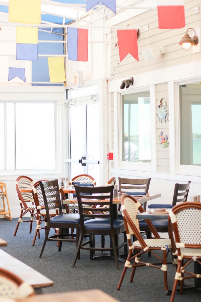 Red's in Sea Crest Beach Hotel in Falmouth, family friendly places in Cape Cod