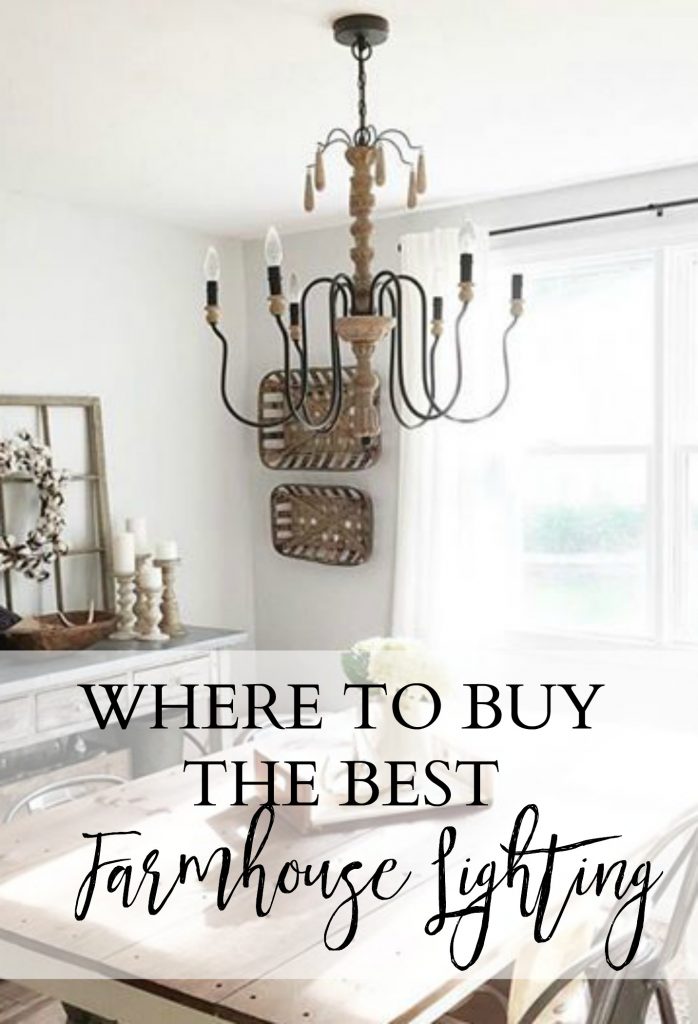 Where to buy the best farmhouse lighting