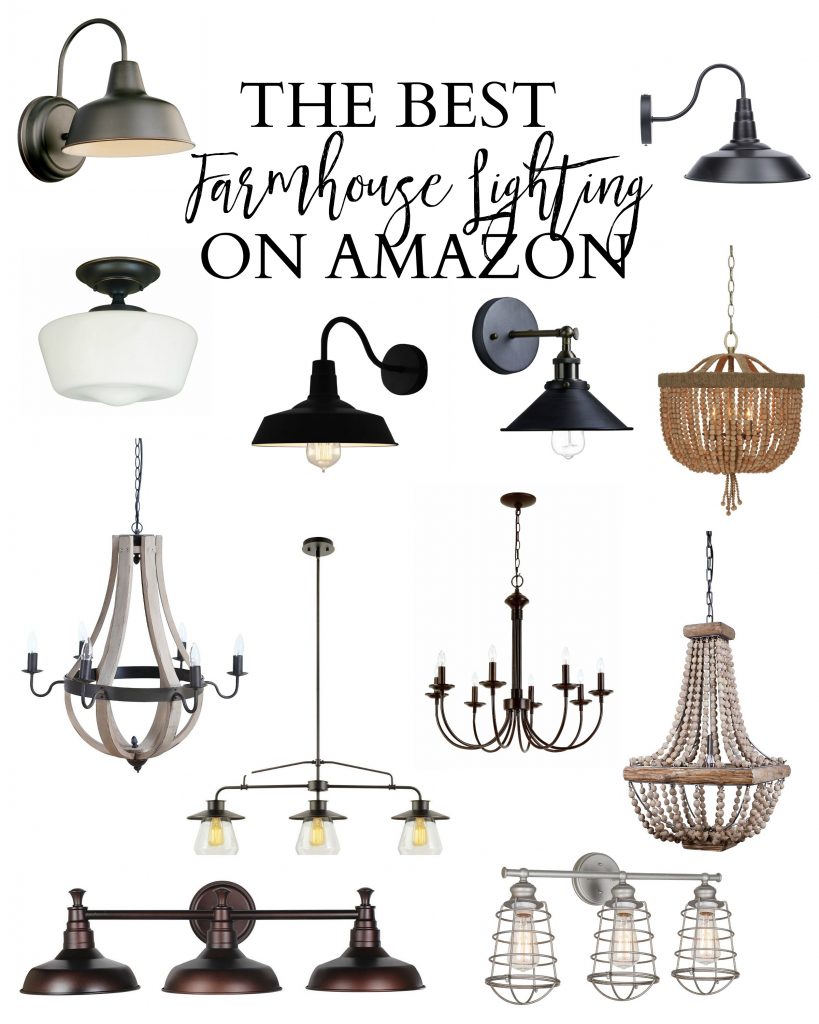 The best farmhouse lighting on Amazon