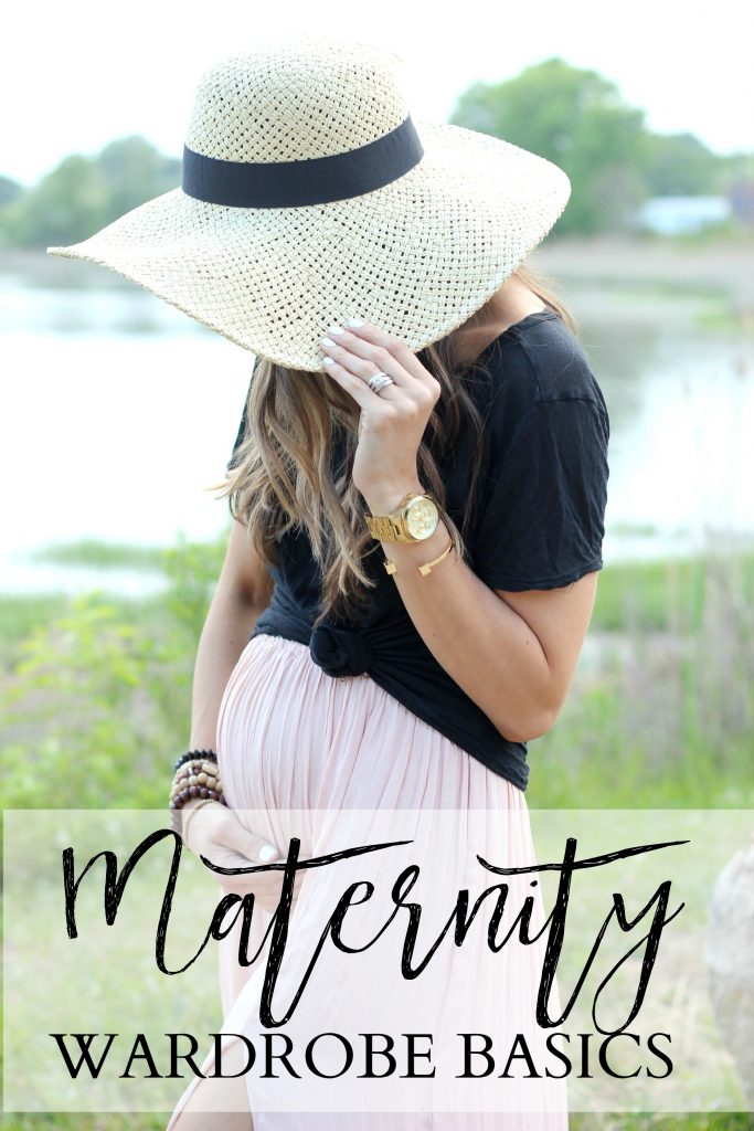 A quick guide on creating a maternity capsule wardrobe with basic pieces that will last you the full 9 months.