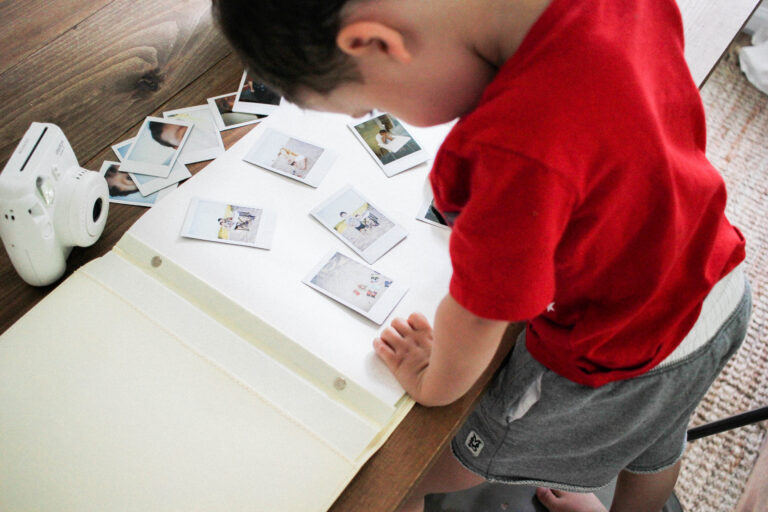 Mom + Baby // DIY Memory Photobook
