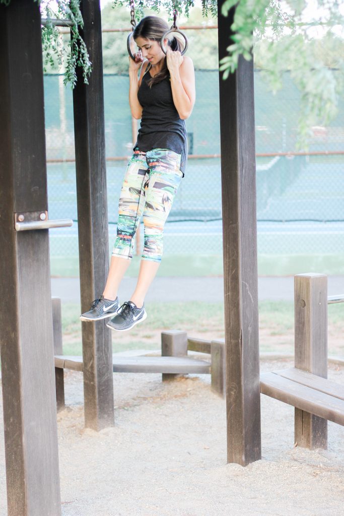 An easy playground workout that can be done with your kids!