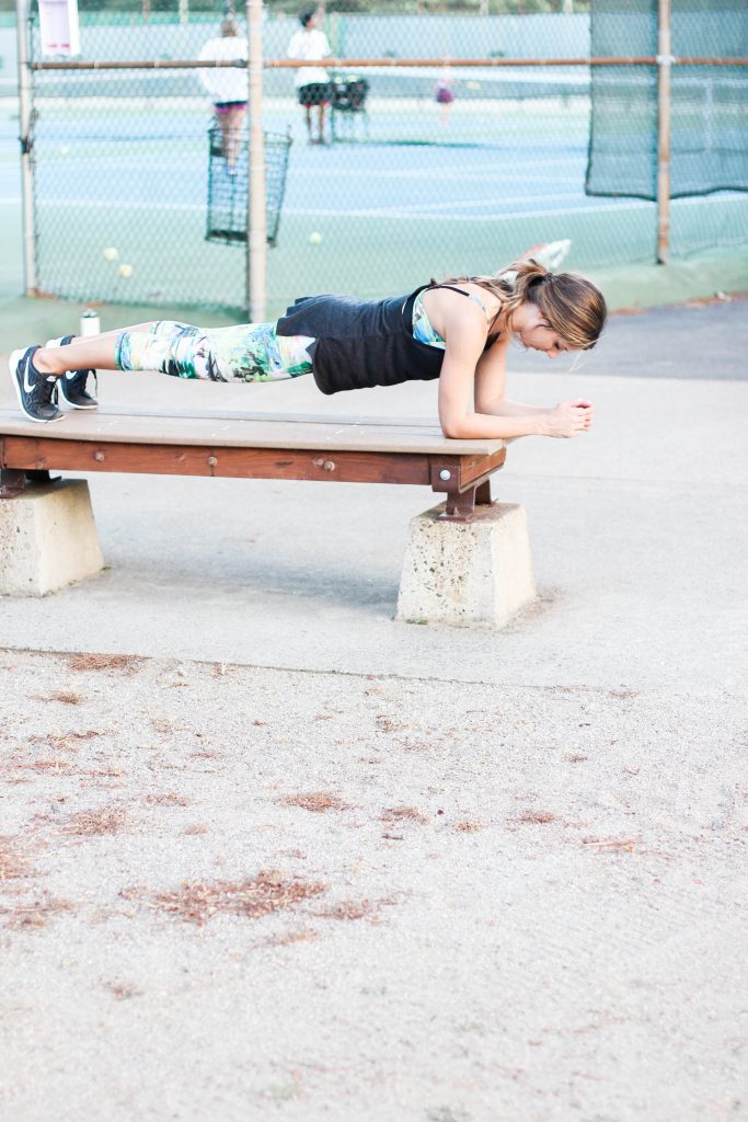 An easy playground workout that can be done with your kids!