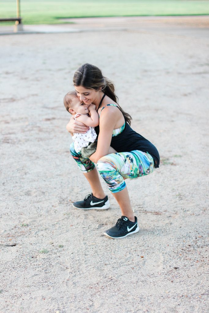 An easy playground workout that can be done with your kids!