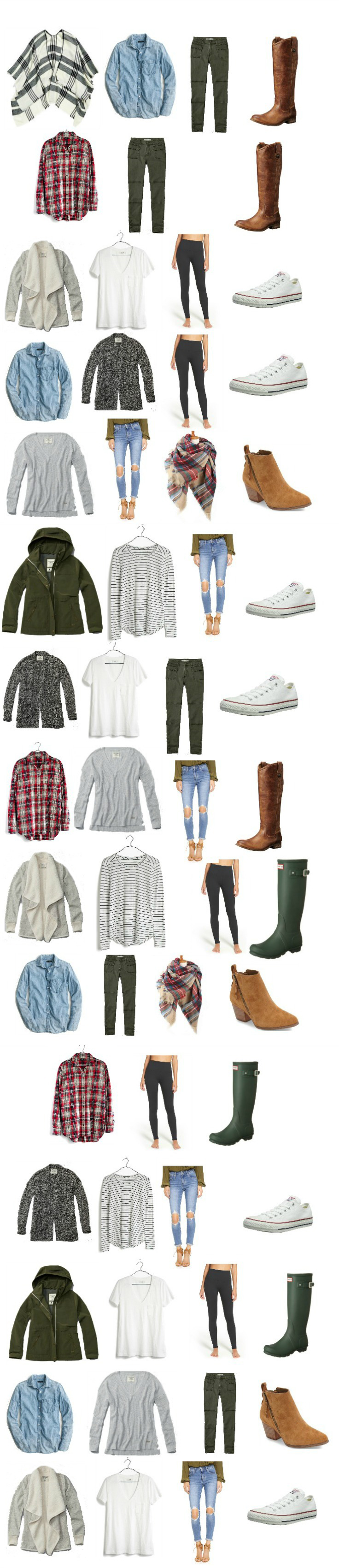 This fall capsule wardrobe for moms will keep you looking stylish, fresh, and, most importantly, COMFORTABLE during the fall season. Many of these items you probably already own!