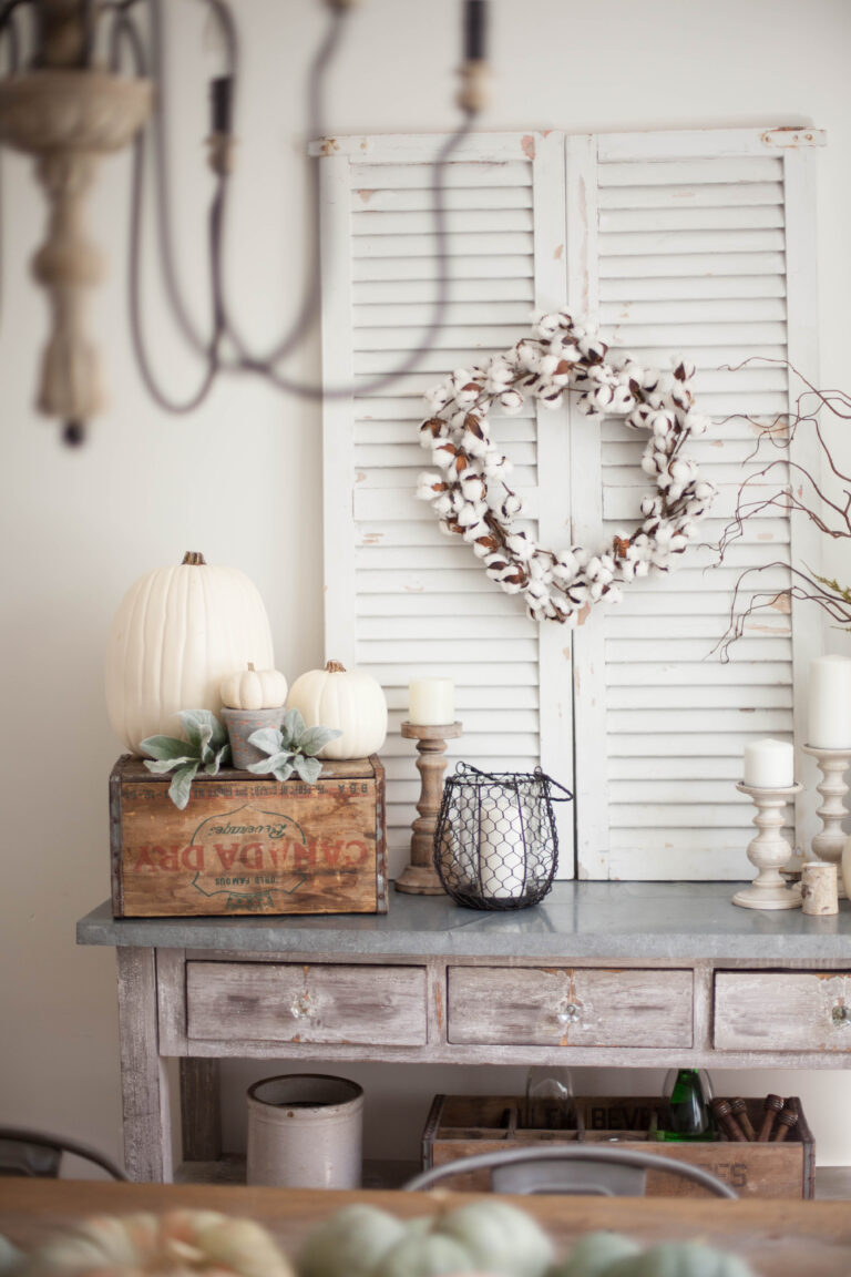Home // Fall Farmhouse Dining Room