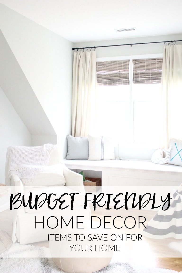 Home // Budget Friendly Home Decor and Where to Find It