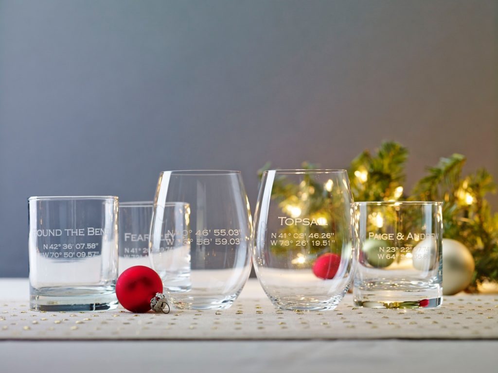 North by Northeast Coordinates Glasses