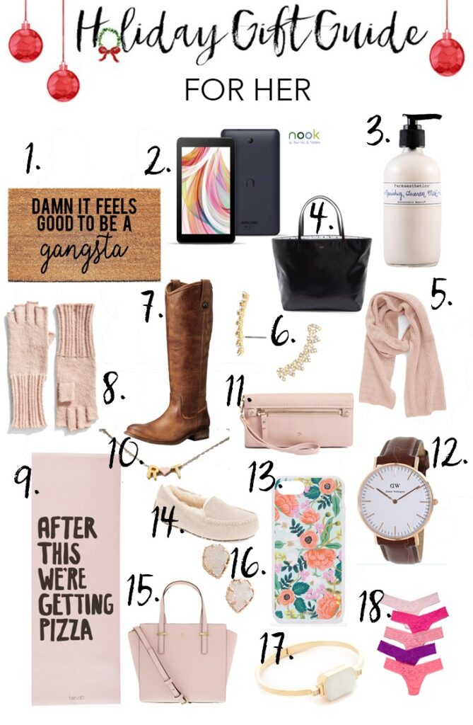 Holiday Gift Guide // For Her - Lauren McBride