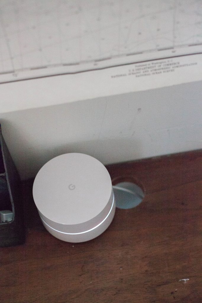 A review of Google Wifi and how it's helping work at home parents be more productive throughout their work day.