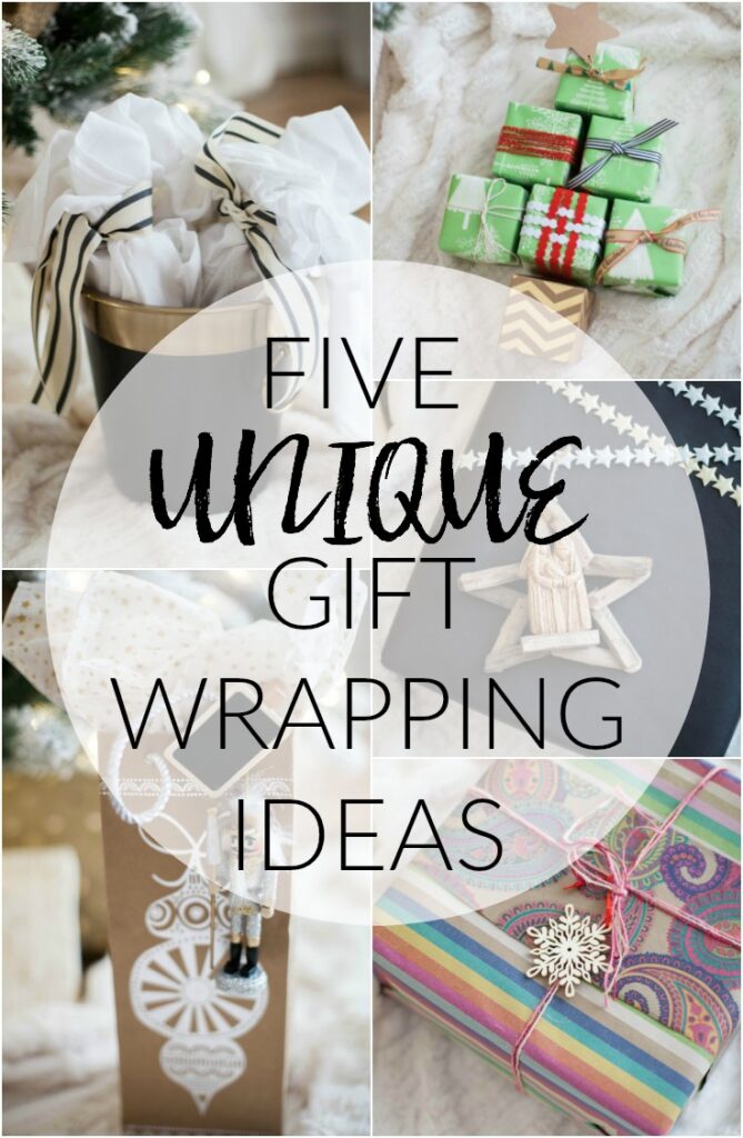 Unique gift wrapping ideas to add a little creativity to your gifts this holiday season, all with items from Cost Plus World Market