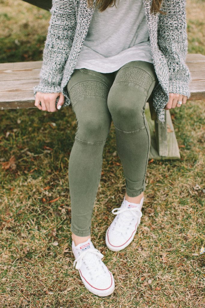 Amy Winter Thermal Phone Pocket Tech Leggings | Green | Lorna Jane USA