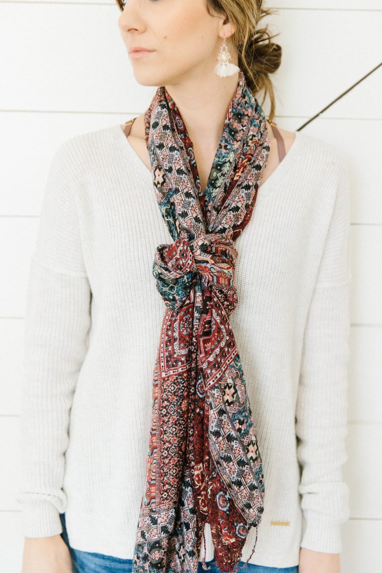 Style // 3 Ways to Style a Scarf