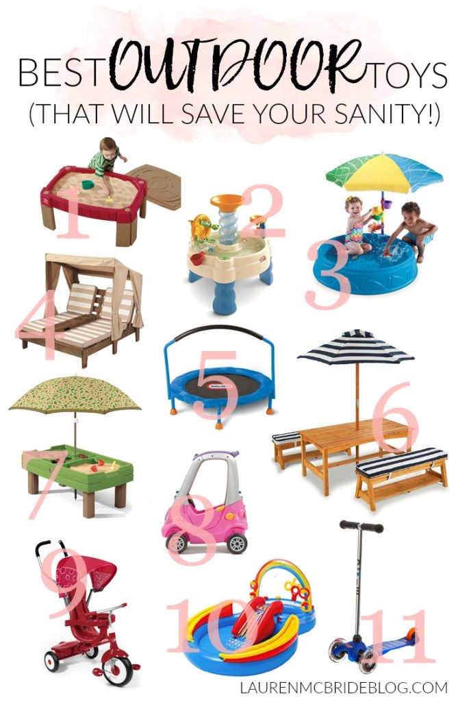 Mom + Baby // Outdoor Toys That Will Save Your Sanity This Summer