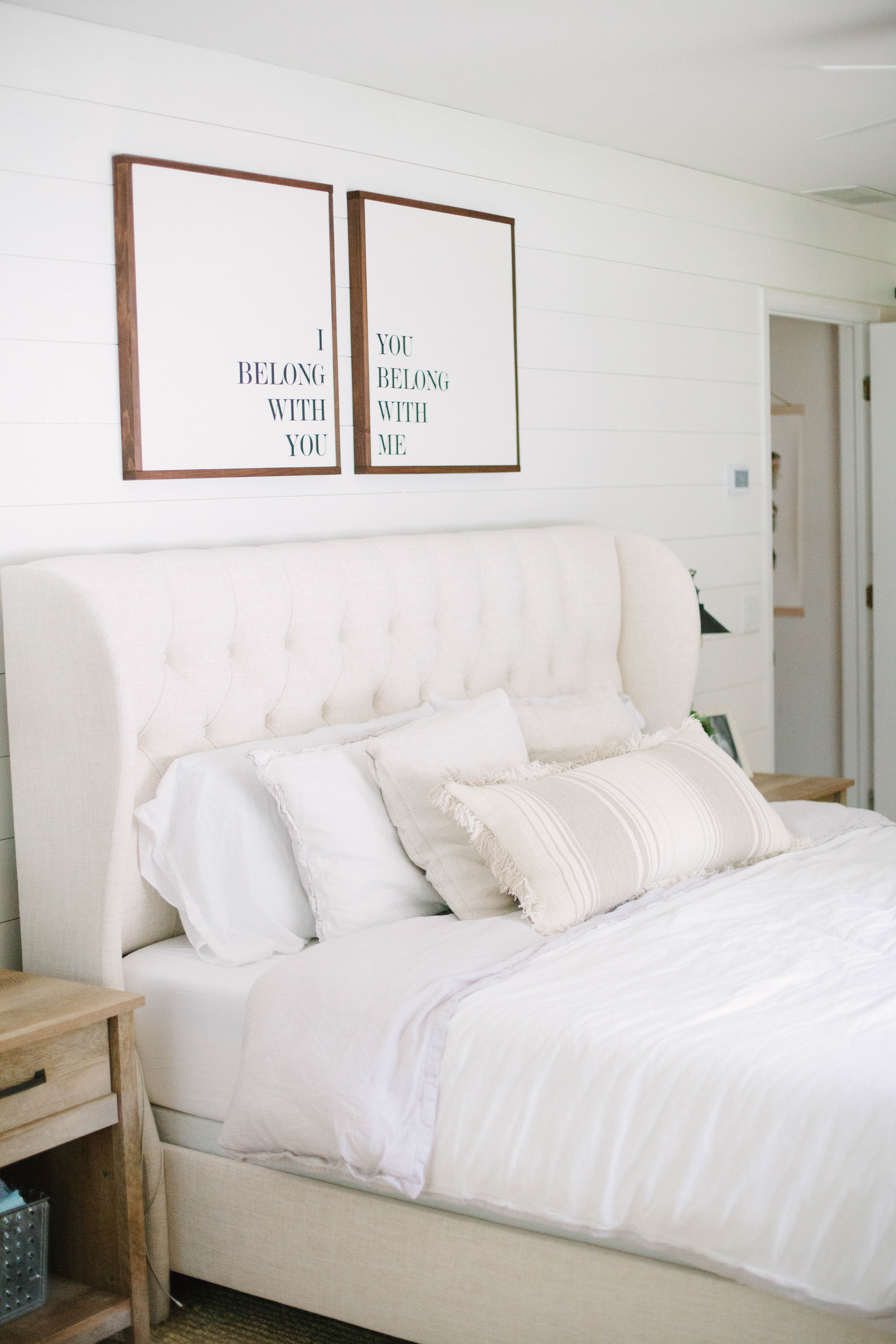 Having trouble deciding on a paint color? Check out this post on 5 Benefits of Having White Walls and why they're the best color for the space!