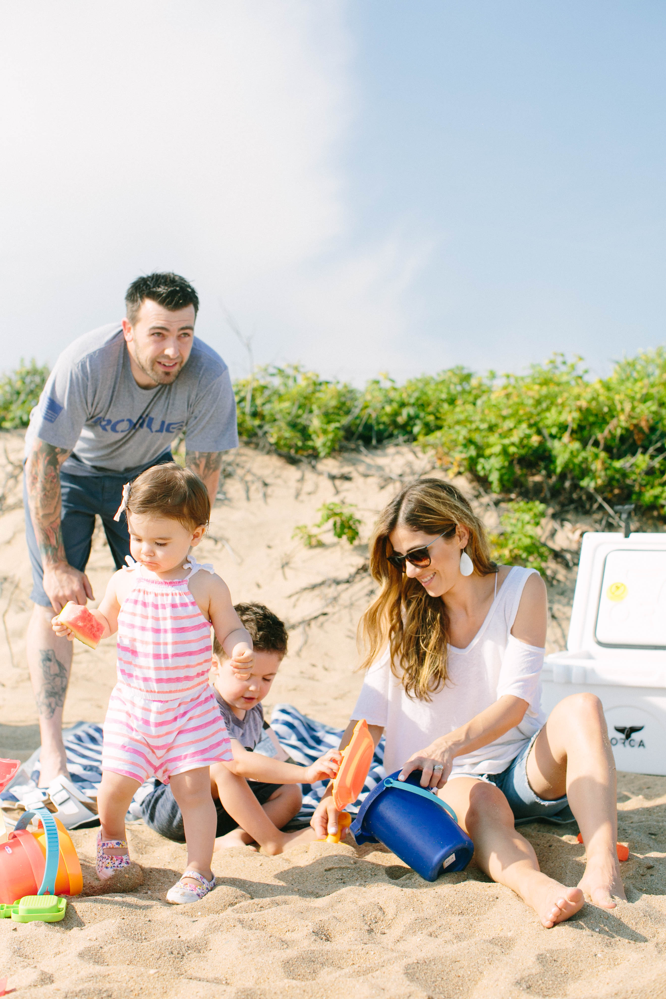 Heading to the beach with the kids? Check out these Summer Beach Picnic Essentials for items that will make things go a little smoother!