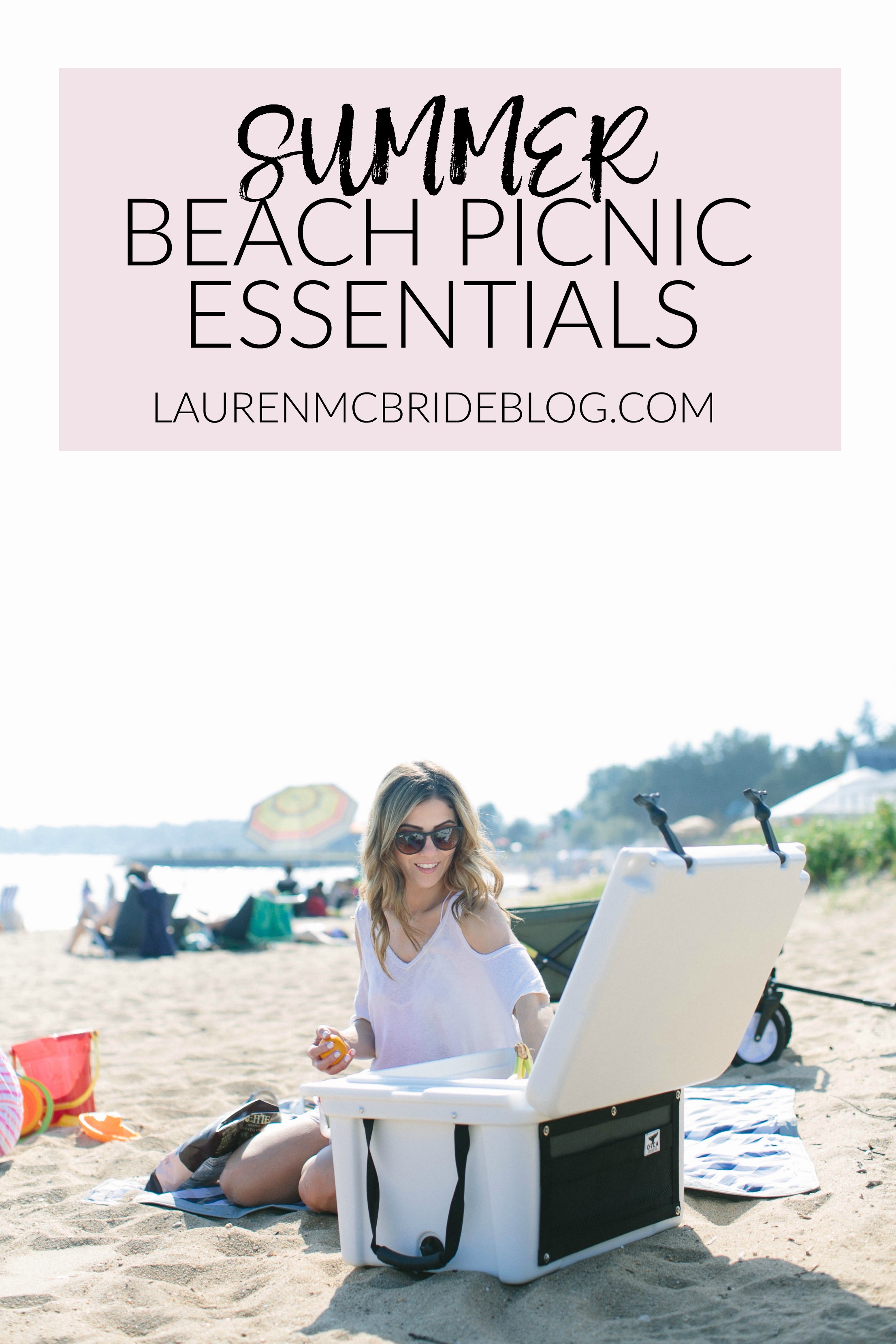 Heading to the beach with the kids? Check out these Summer Beach Picnic Essentials for items that will make things go a little smoother!