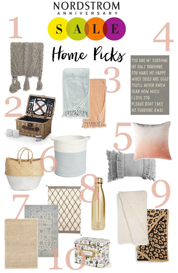 Top home decor picks from the Nordstrom Anniversary Sale, most under $50!