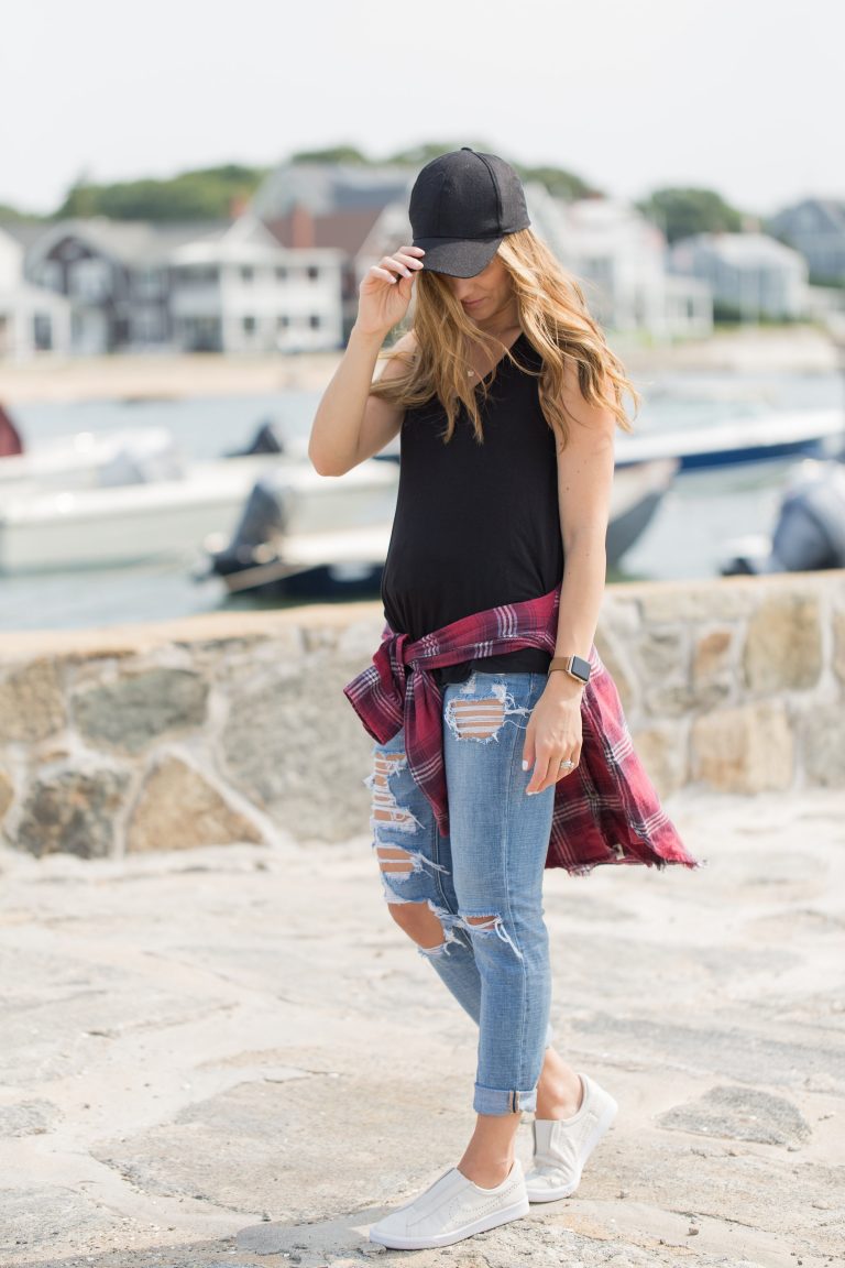 How to Style Boyfriends Jeans for Fall