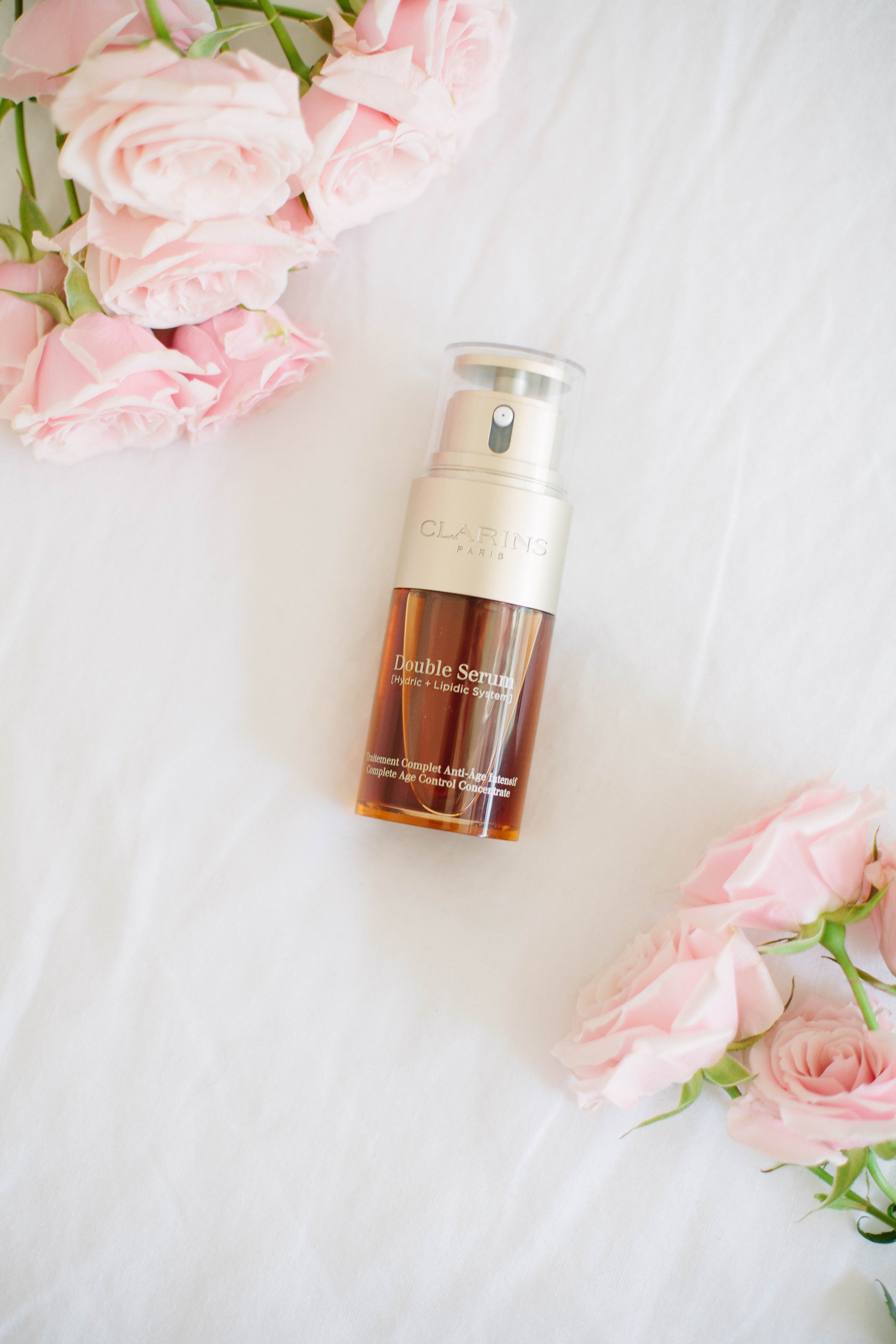 A review of Clarins Double Serum and why it's the one anti-aging product you should add to your skincare regimen.