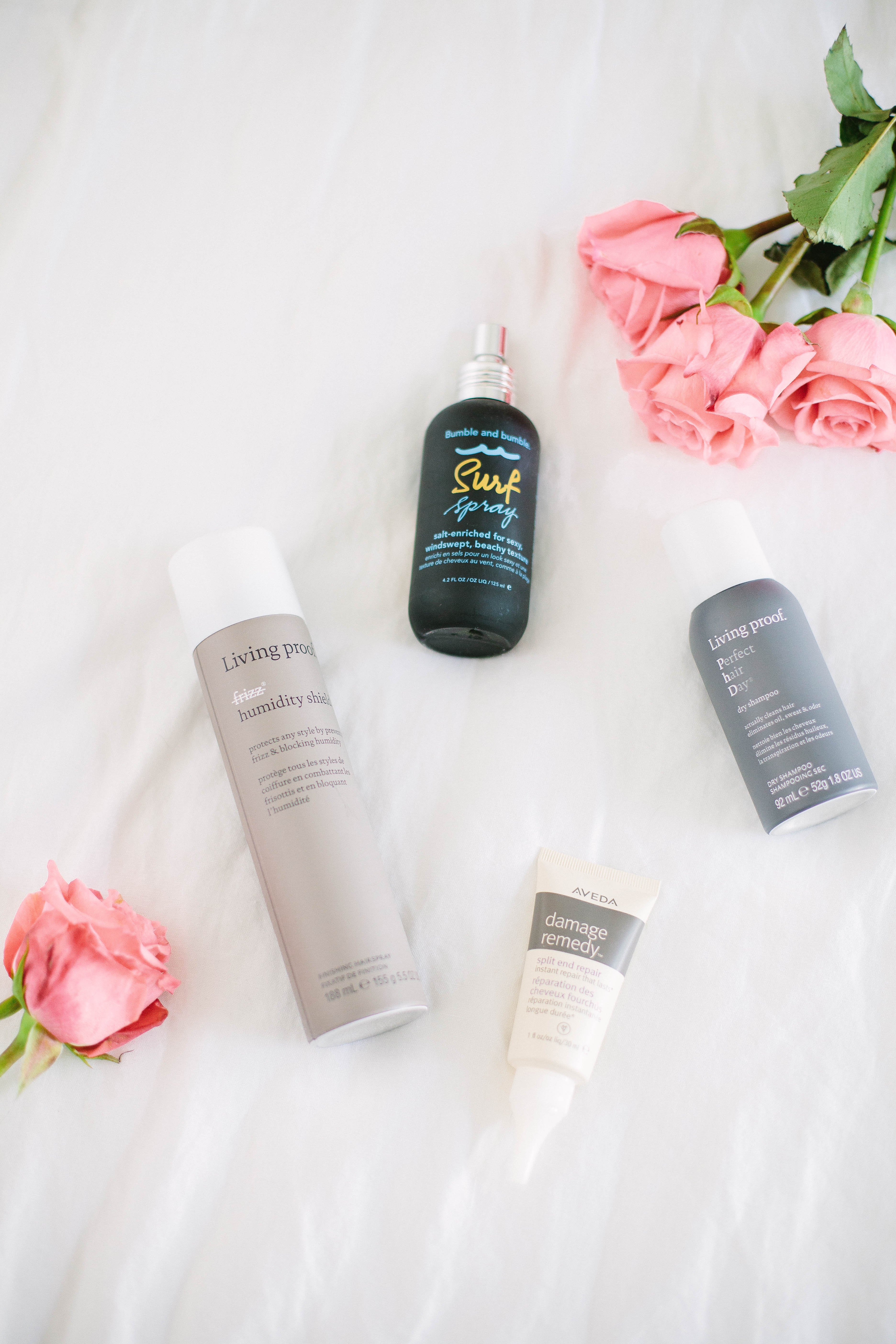 My favorite summer hair products to combat frizz and humidity all summer long.