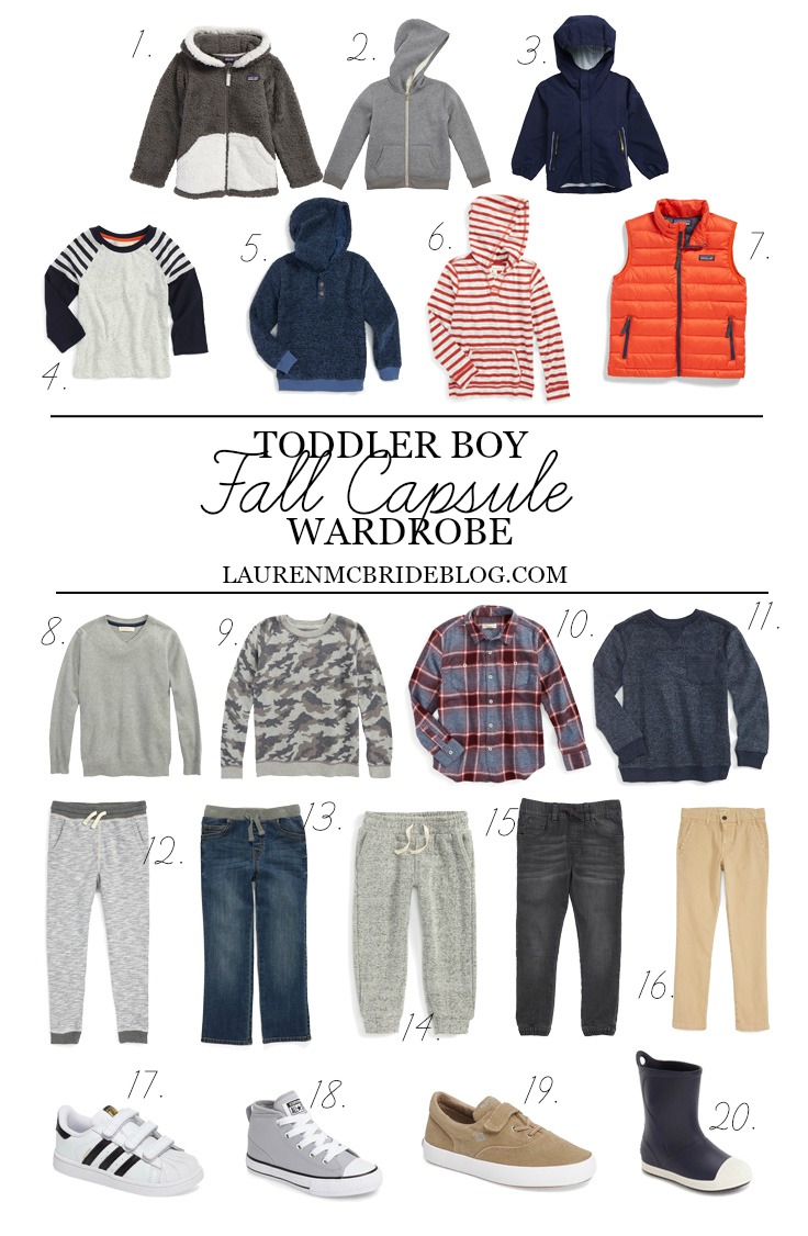 Fall Capsule Wardrobes For Kids