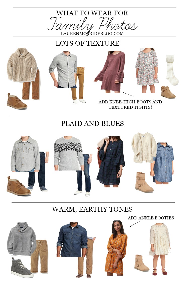 Life and style blogger Lauren McBride shares tips on What to Wear for Family Photos, including styling tips and outfit suggestions. 