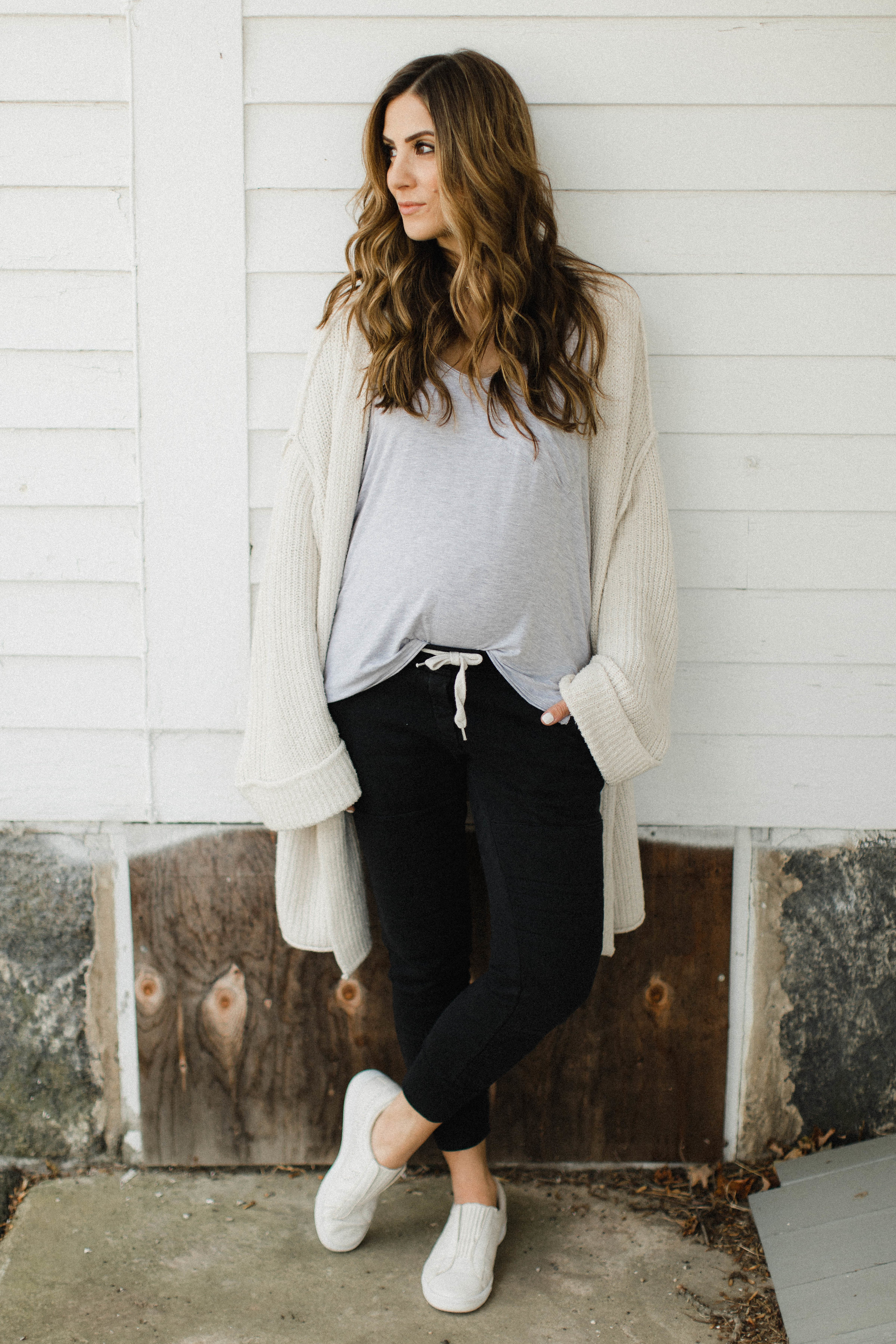 Life and style blogger Lauren McBride shares her tips on How to Style Jogger Pants for Fall including outfit ideas and styling tips.