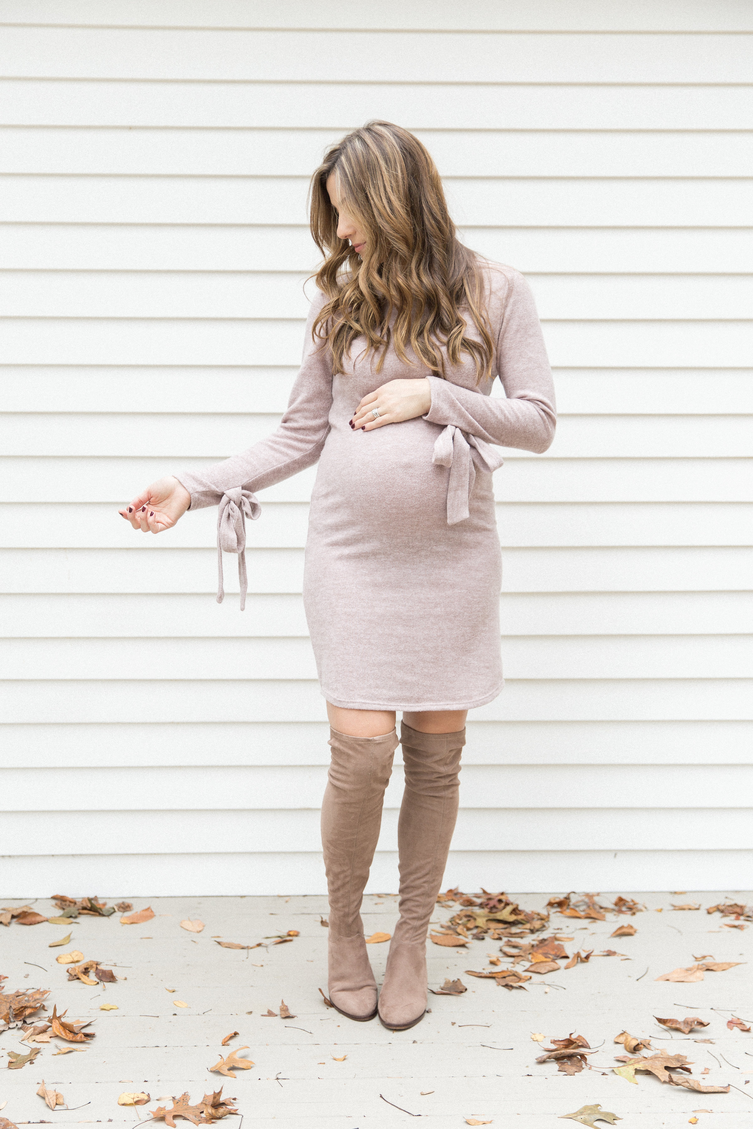 Life and style blogger Lauren McBride shares Special Occasion Maternity Dresses for family photos, baby showers, and maternity photo shoots!