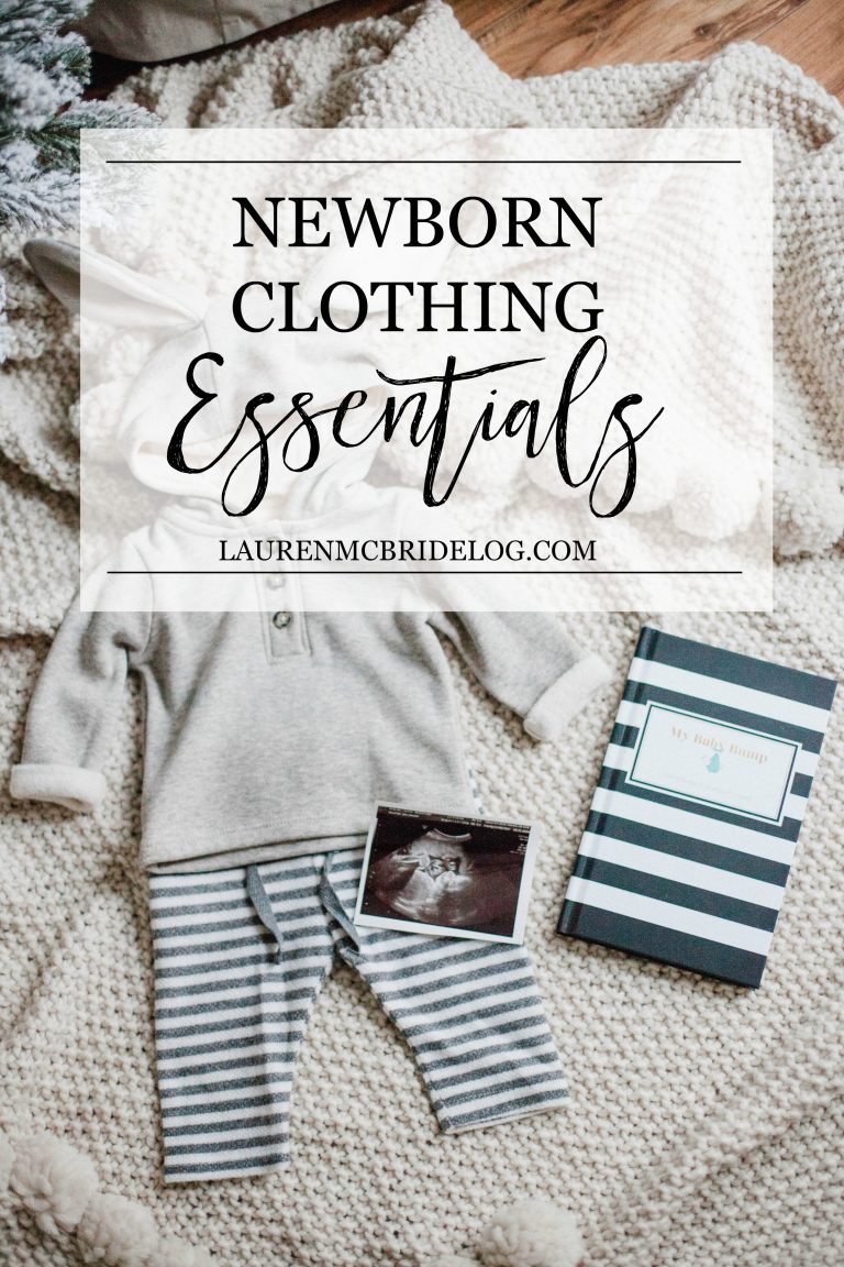 Newborn Clothing Essentials Lauren McBride