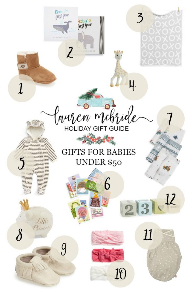 Holiday Gifts for Babies Under 50 Lauren McBride