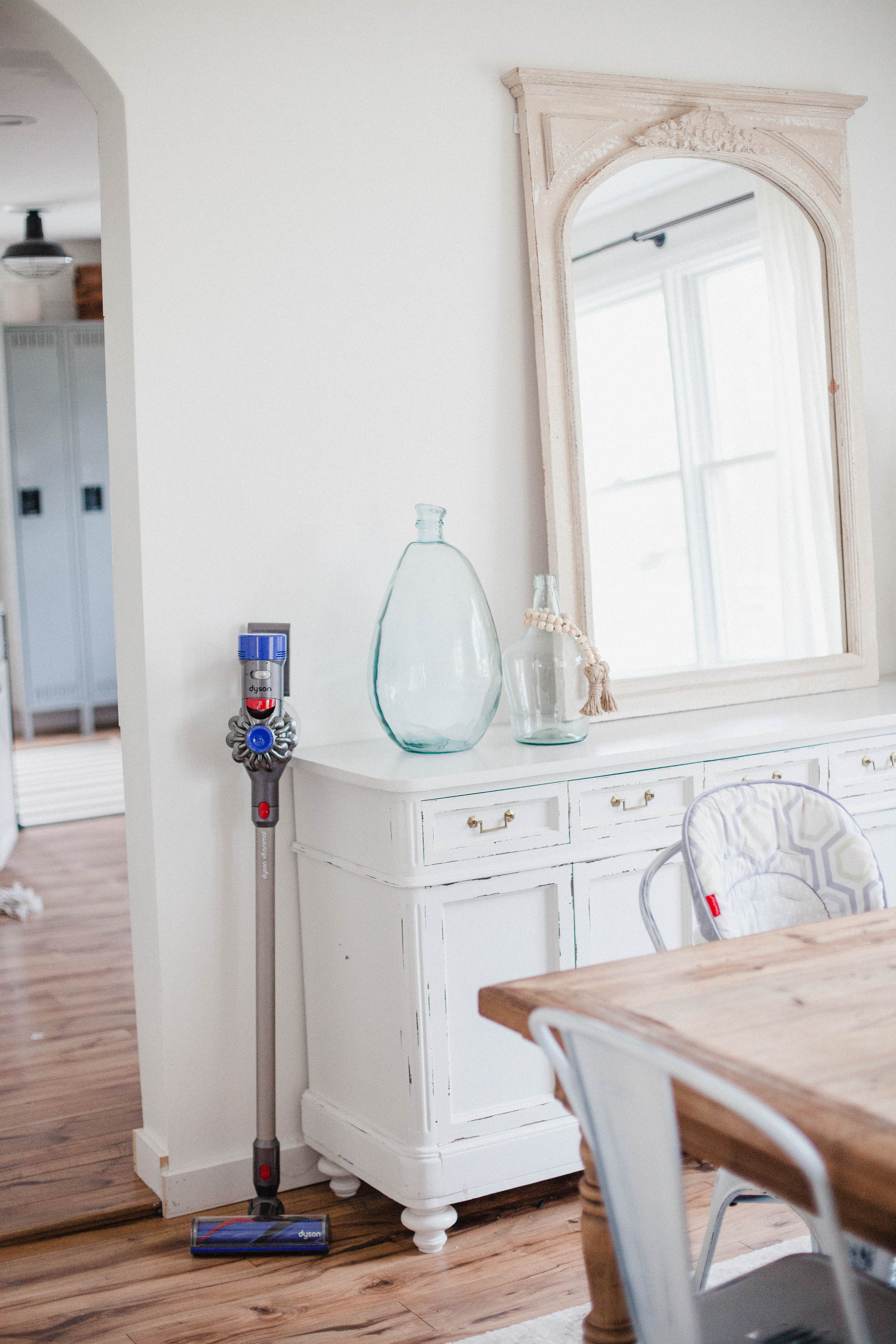 Life and style blogger Lauren McBride shares her cleaning routine as a new family of five, and some tips and tricks that help her maintain the home.