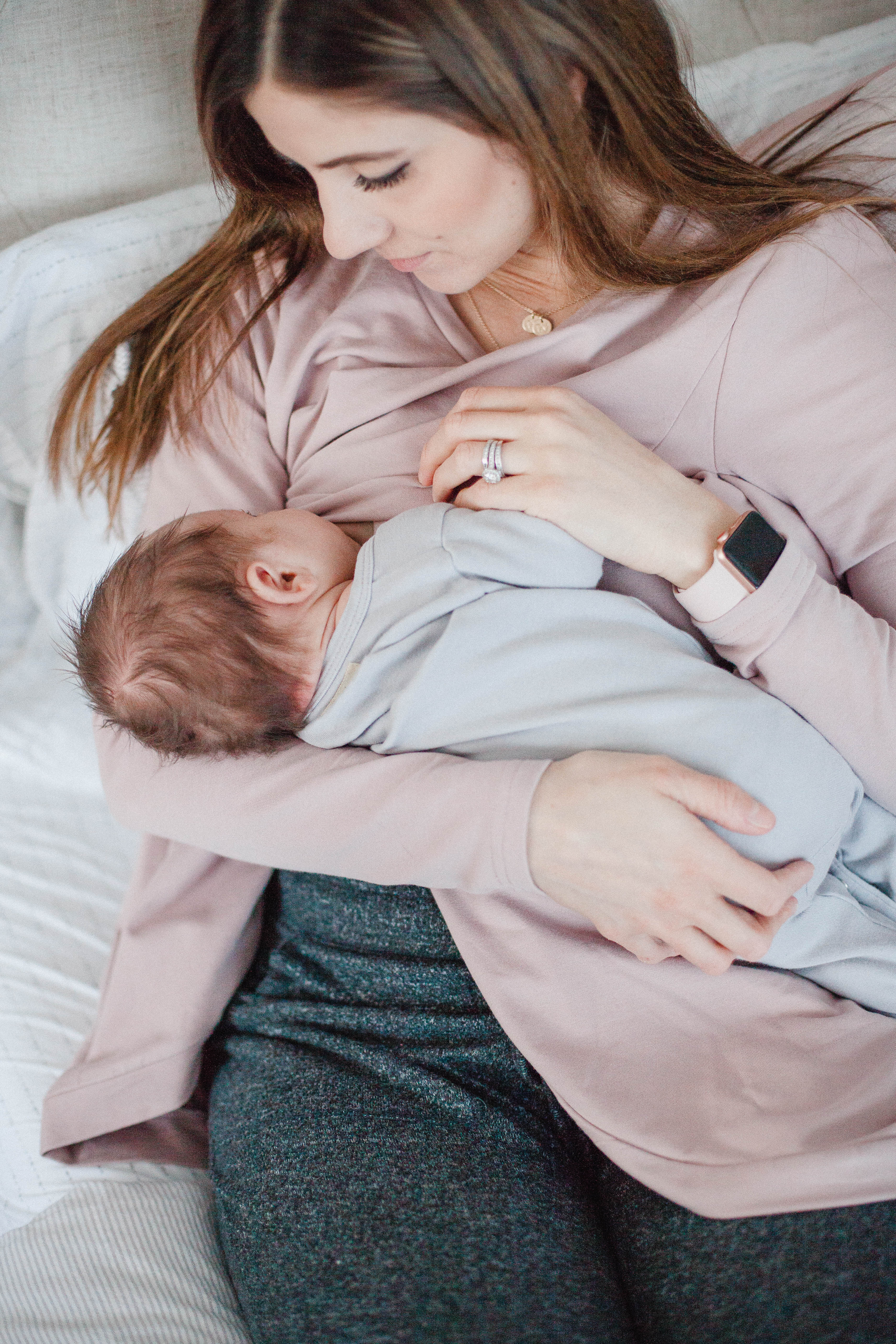 Life and style blogger Lauren McBride shares the Truth About Breastfeeding and what to expect during the process of this bonding time with baby.