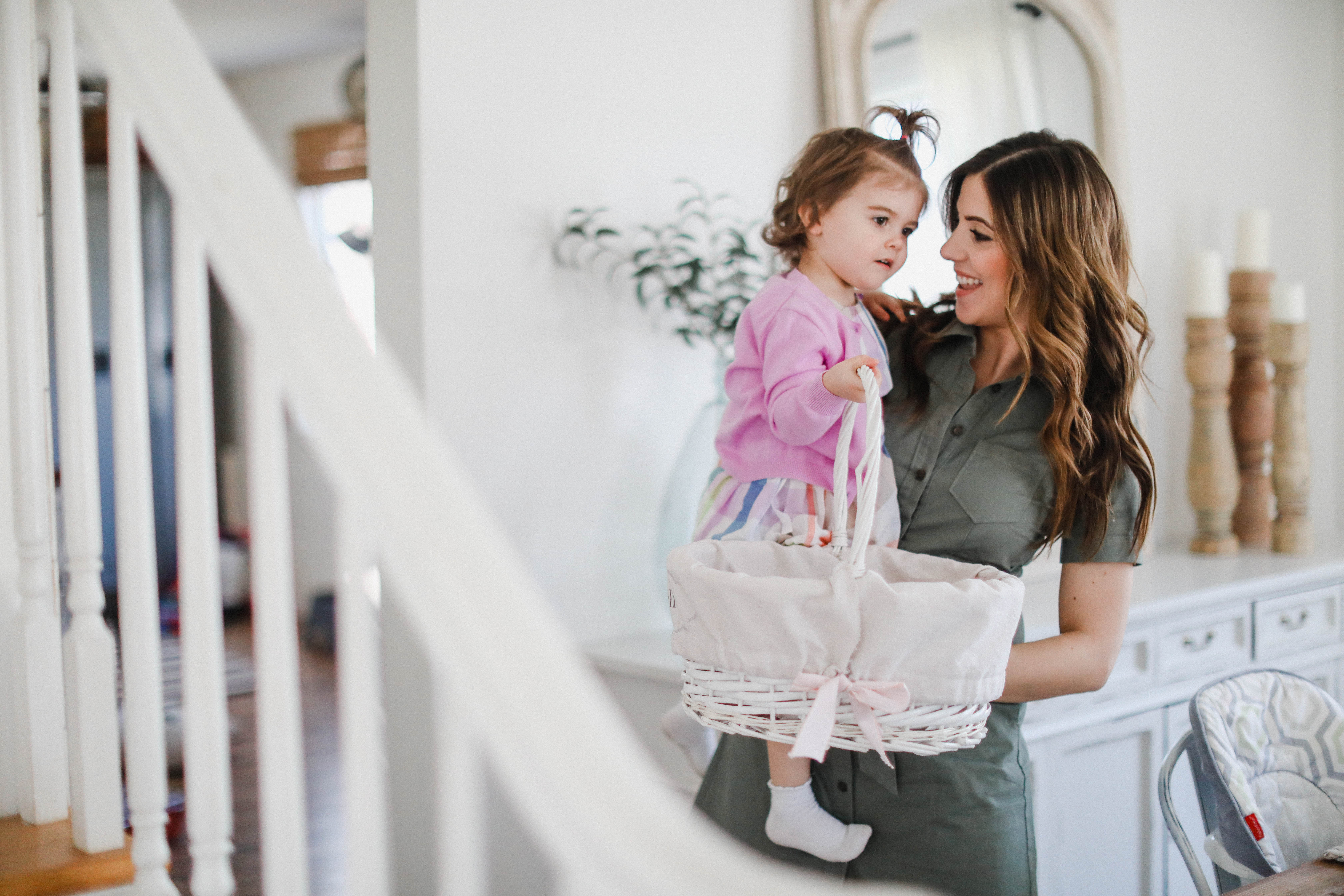 Life and style blogger Lauren McBride shares Family Easter Outfit Ideas that are color coordinated and cheerful for the holiday.